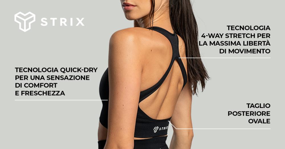 Reggiseno sportivo senza cuciture Moss - STRIX