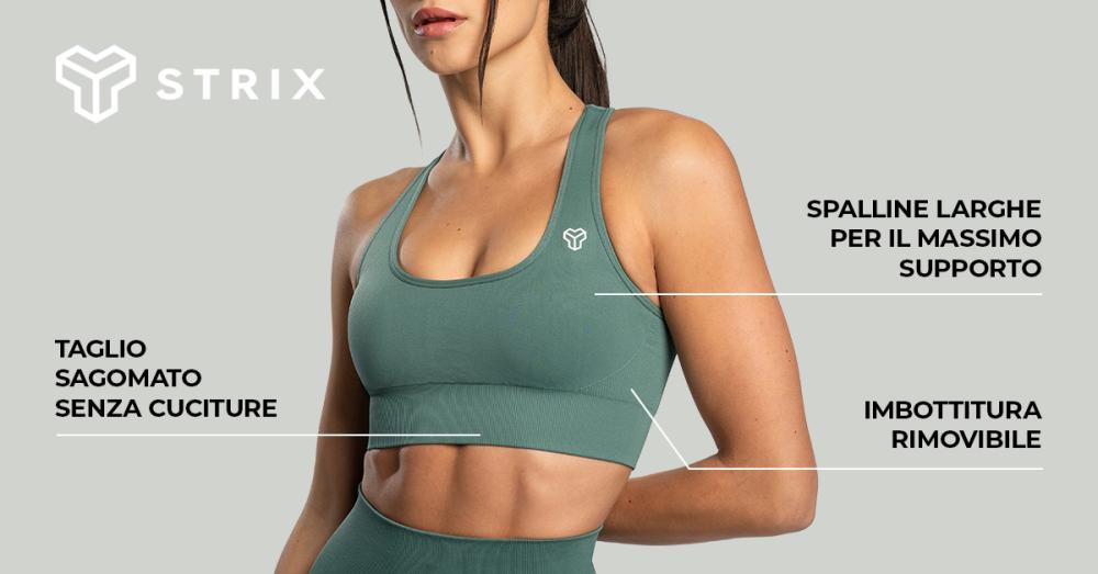Reggiseno sportivo senza cuciture Moss - STRIX
