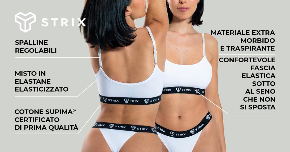 Reggiseno Essential Bralette Black - STRIX