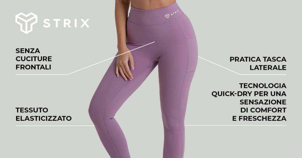 Leggings ZOA Donna Nero - STRIX