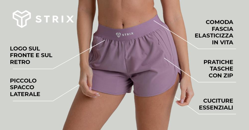 Pantaloncini ZOA Donna Nero - STRIX