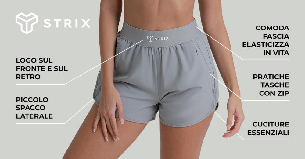 Pantaloncini ZOA Donna Nero - STRIX