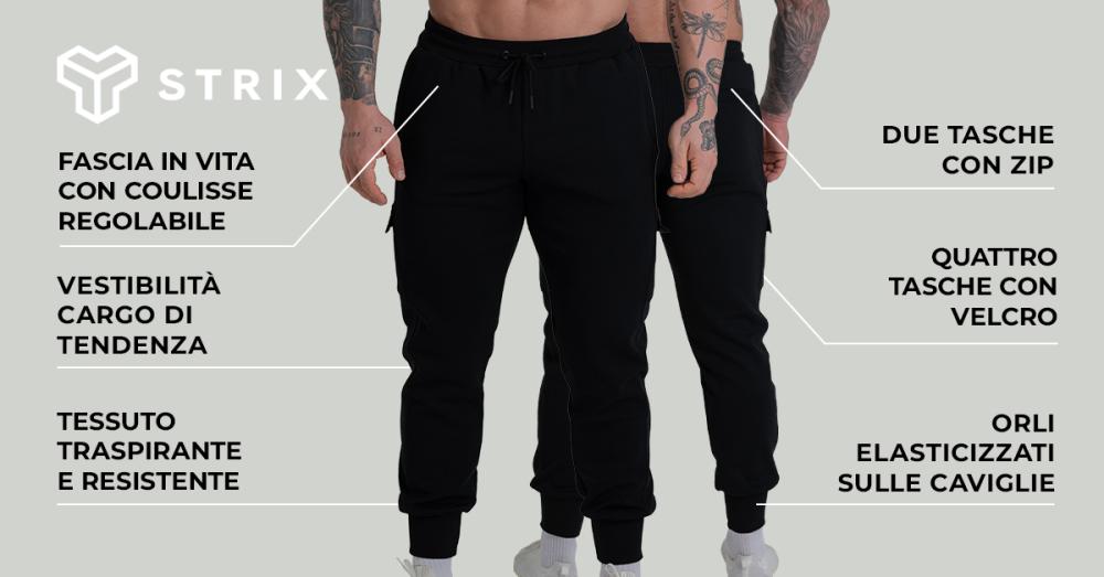 ZOA Joggers Black - STRIX
