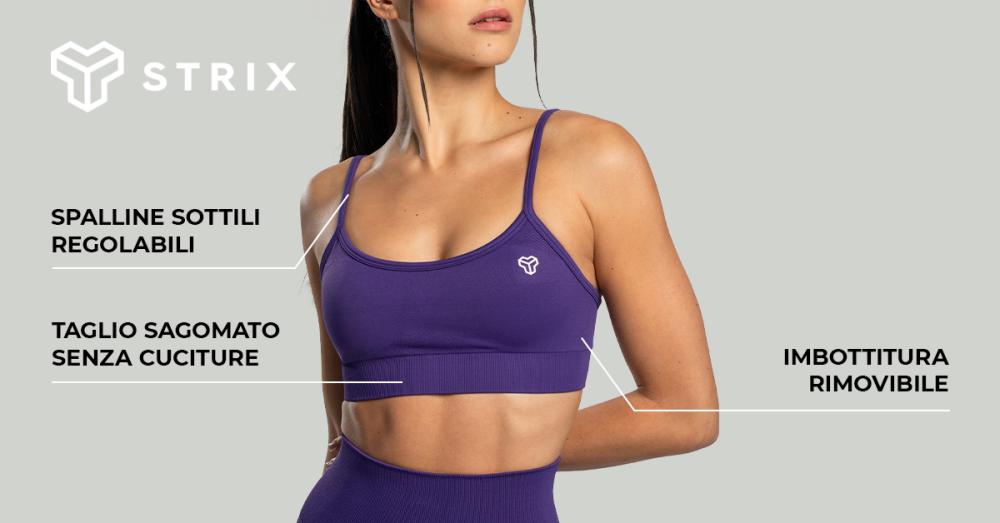 Reggiseno sportivo senza cuciture Moss - STRIX