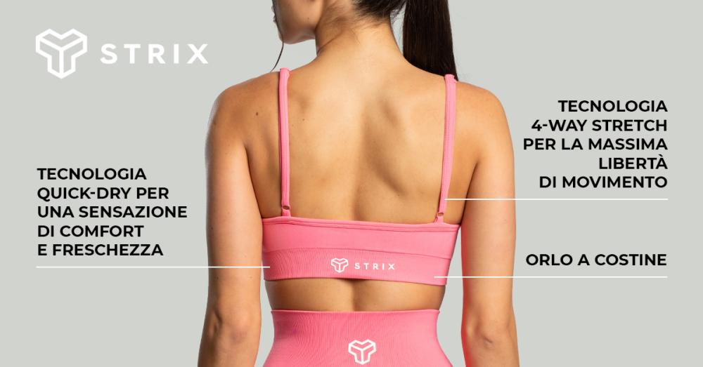 Seamless String Sports Bra Moss - STRIX