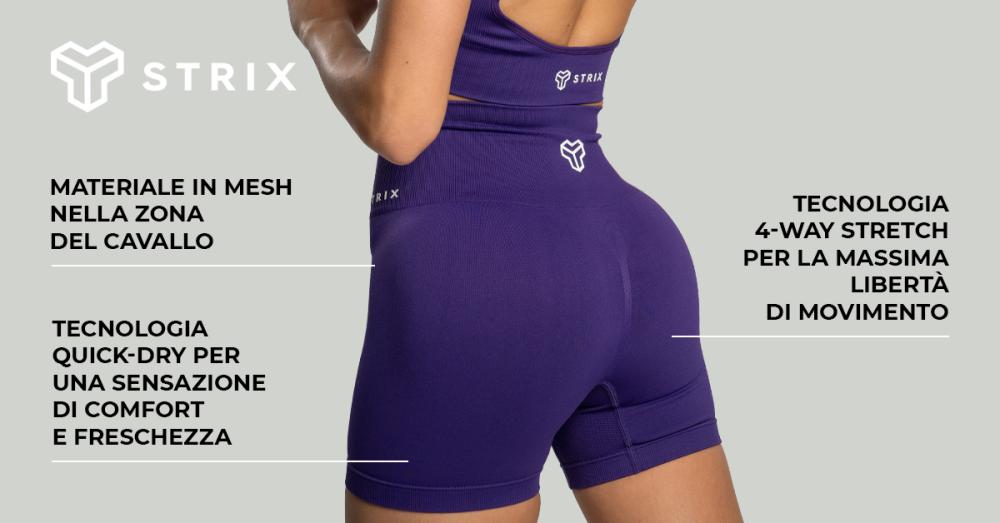 Pantaloncini da donna senza cuciture Moss - STRIX