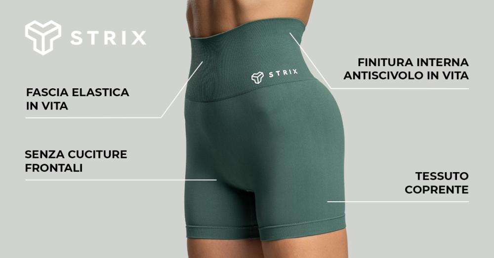 Pantaloncini da donna senza cuciture Moss - STRIX