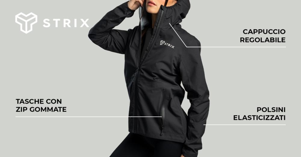 Giacca Vertex Donna Nera - STRIX