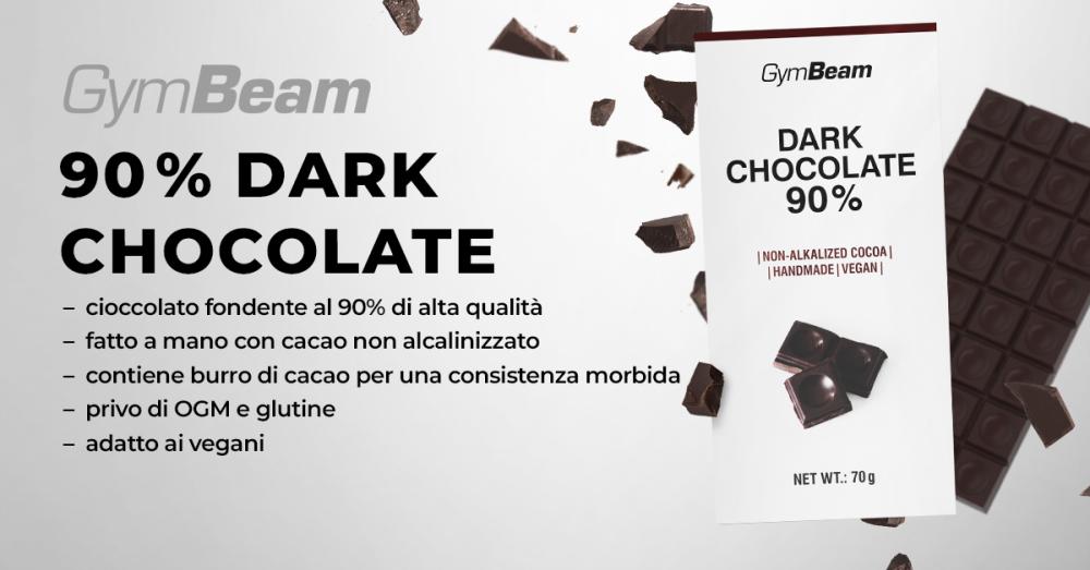 Cioccolato Fondente 90% - GymBeam