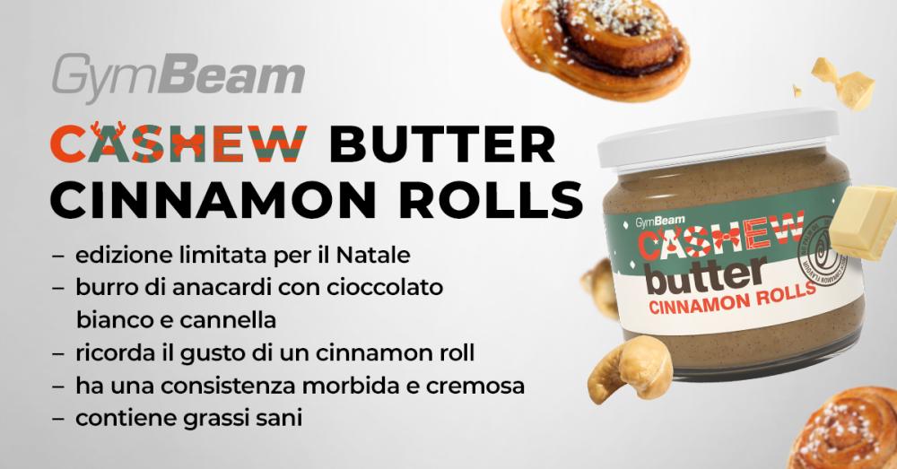 Burro di Anacardi - Cinnamon Rolls - GymBeam