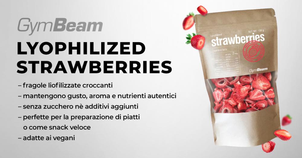 Fragole Liofilizzate - GymBeam