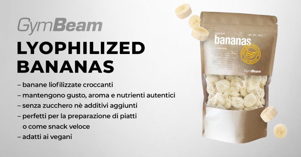 Banane Liofilizzate - GymBeam
