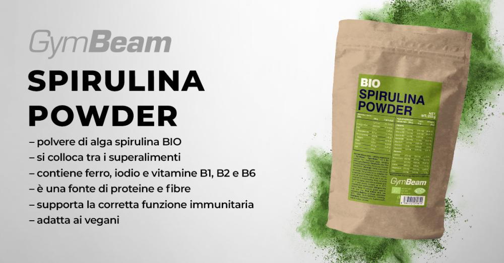 Bio Spirulina powder - GymBeam