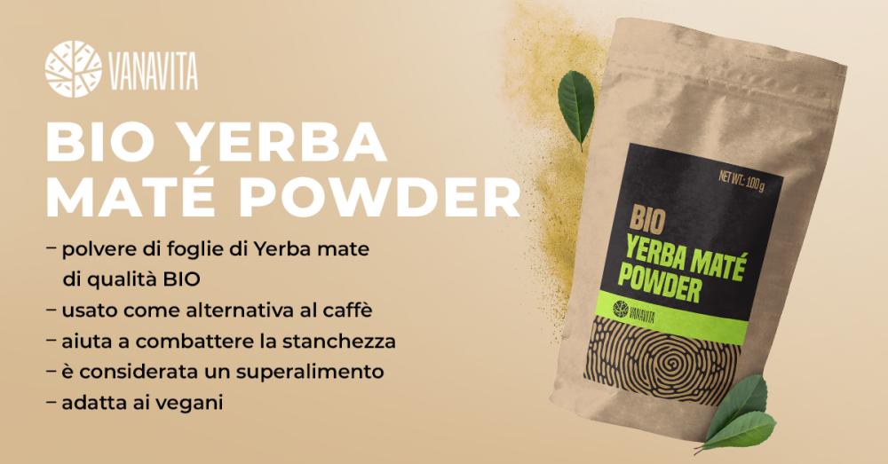 Yerba Mate in polvere BIO - VanaVita