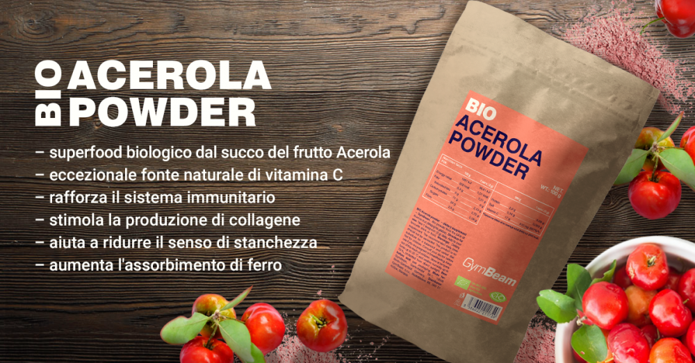 Acerola BIO in Polvere - GymBeam