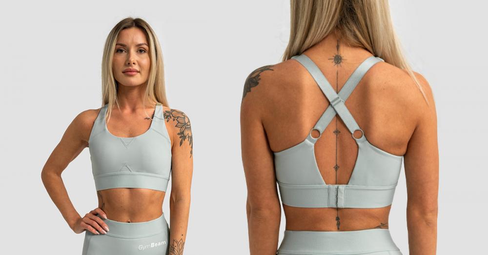 Reggisenso Sportivo Limitless Eucalypt - GymBeam