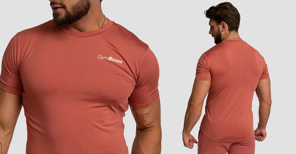 T-Shirt Sportiva da Uomo Limitless Cinnamon - GymBeam