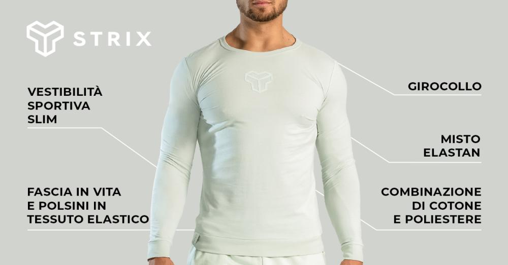 Essential Long Sleeve T-Shirt Moon Grey - STRIX