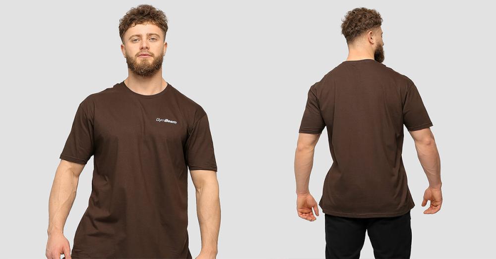 Maglietta Basic Chocolate Brown - GymBeam
