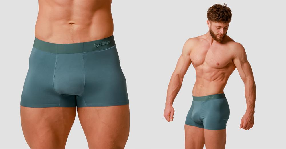 Boxer da uomo Soft 2Pack Blue - GymBeam