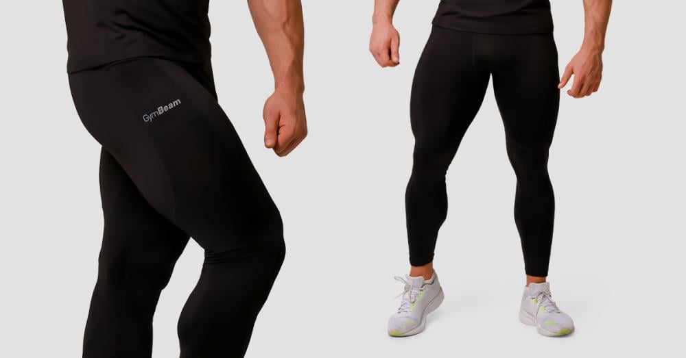Pulse Running Leggings Vetiver - GymBeam