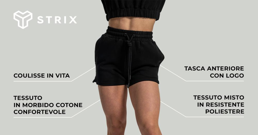 Pantaloncini Lunar da donna neri - STRIX