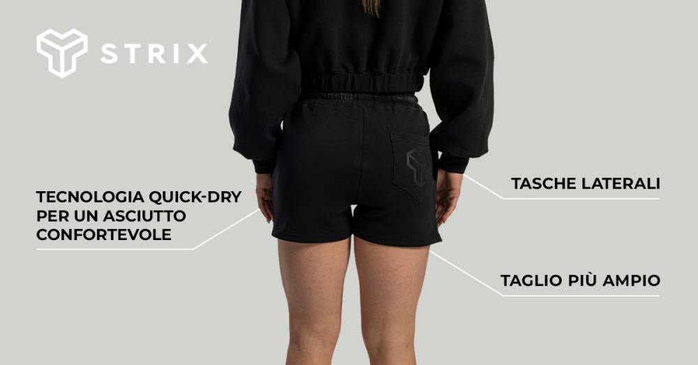 Pantaloncini Lunar da donna neri - STRIX