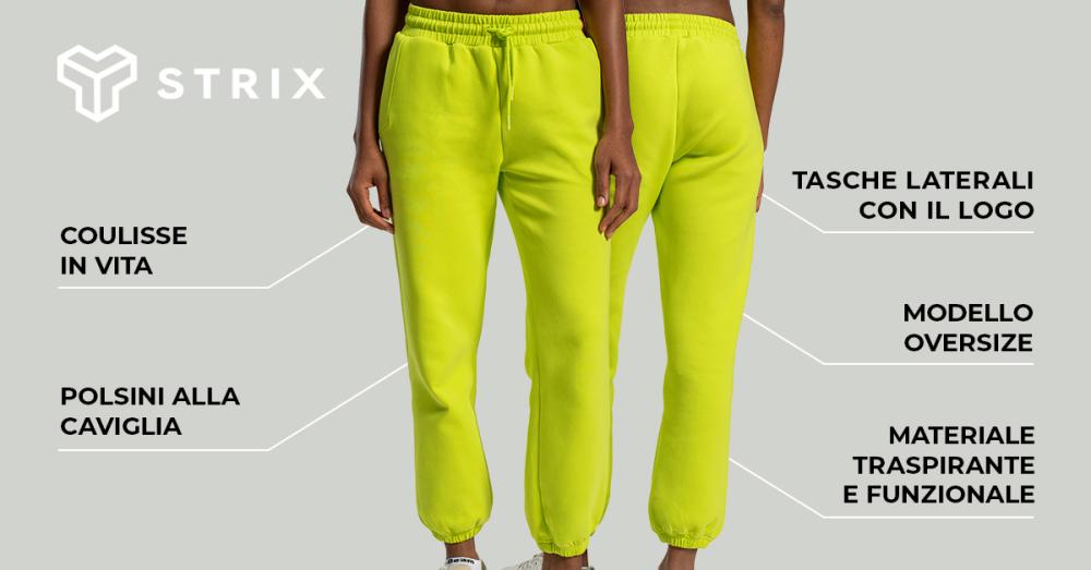 Joggers da Donna Lunar Chartreuse - STRIX