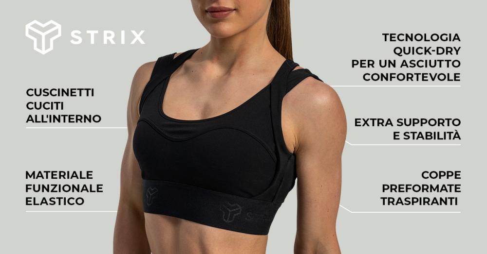 Lunar Sports Bra Black - STRIX