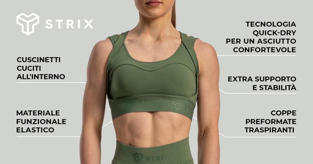 Lunar Sports Bra Cedar Green - STRIX