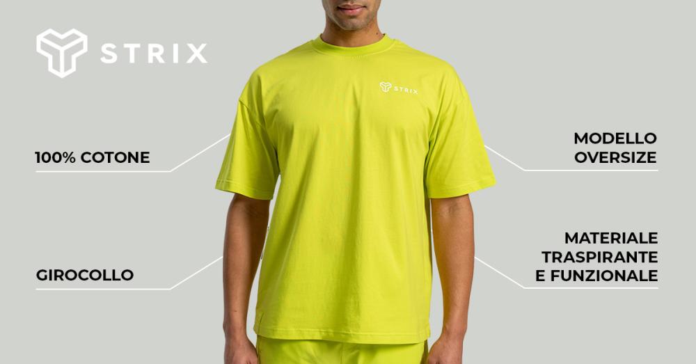 T-Shirt Oversize Chartreuse - STRIX