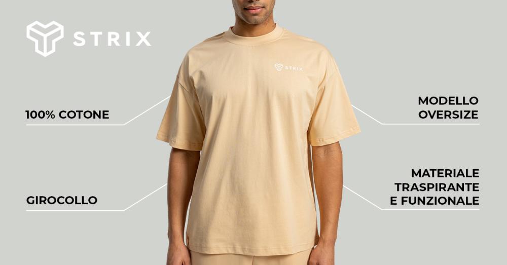 T-Shirt Oversize Sandshell - STRIX