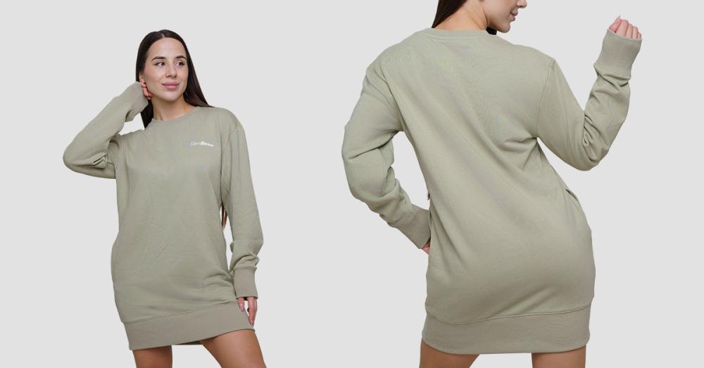 Felpa da Donna Agile Longline Sage - GymBeam