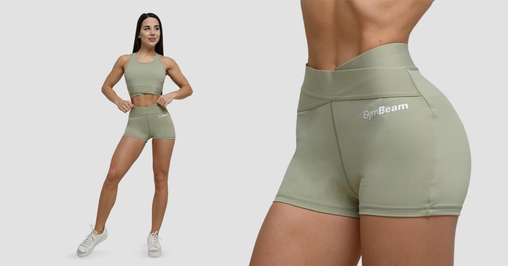 Pantaloncini da Donna Agile Sage - GymBeam 