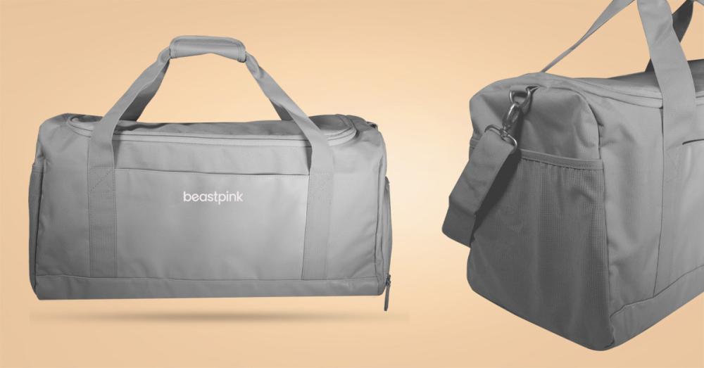 Sense Sports Bag Grey - BeastPink 