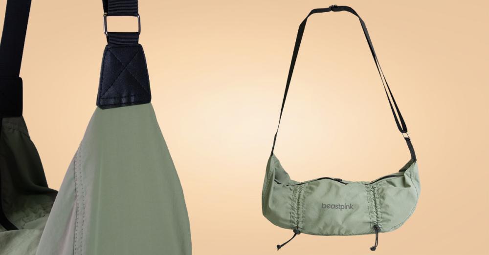 Borsa a Tracolla Hyper Olivine - BeastPink