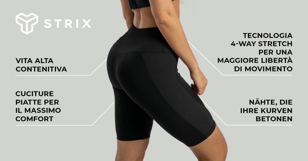 Pantaloncini Stellar da Donna Black - STRIX