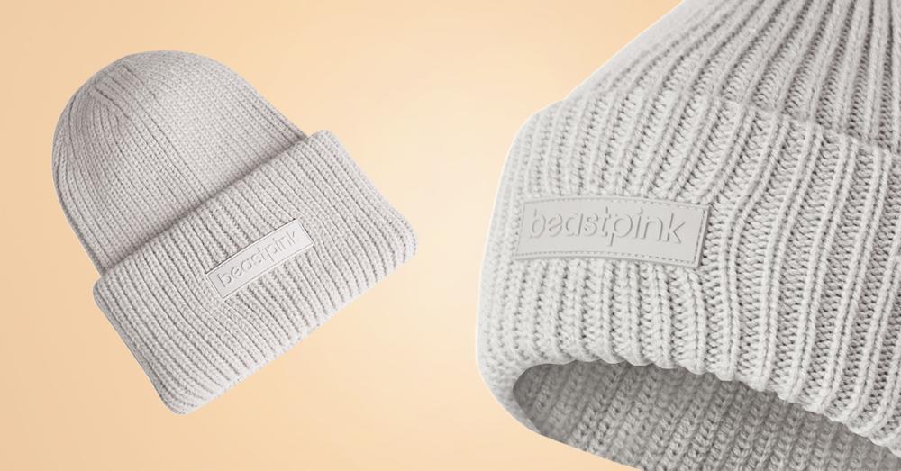 Cappello Invernale Ivory - BeastPink