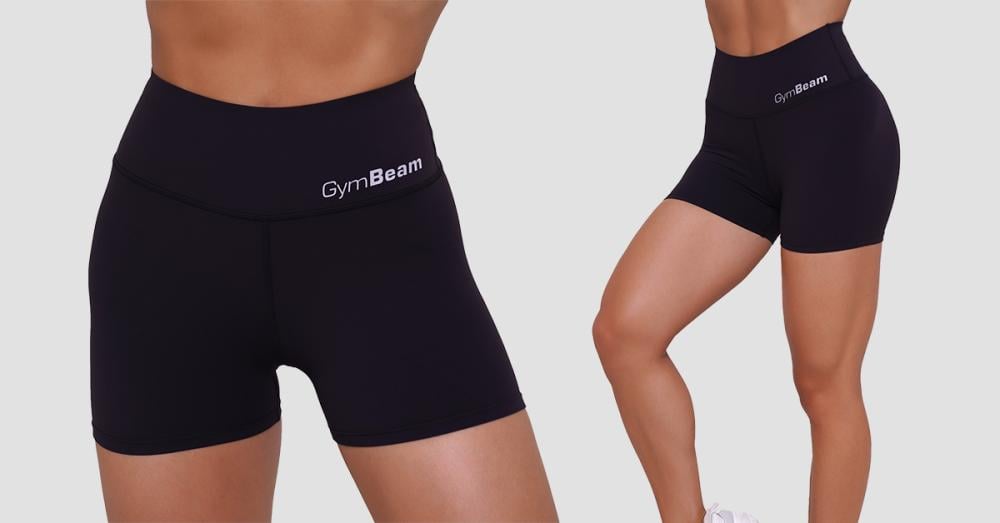 Pantaloncini BEAT da donna neri - GymBeam