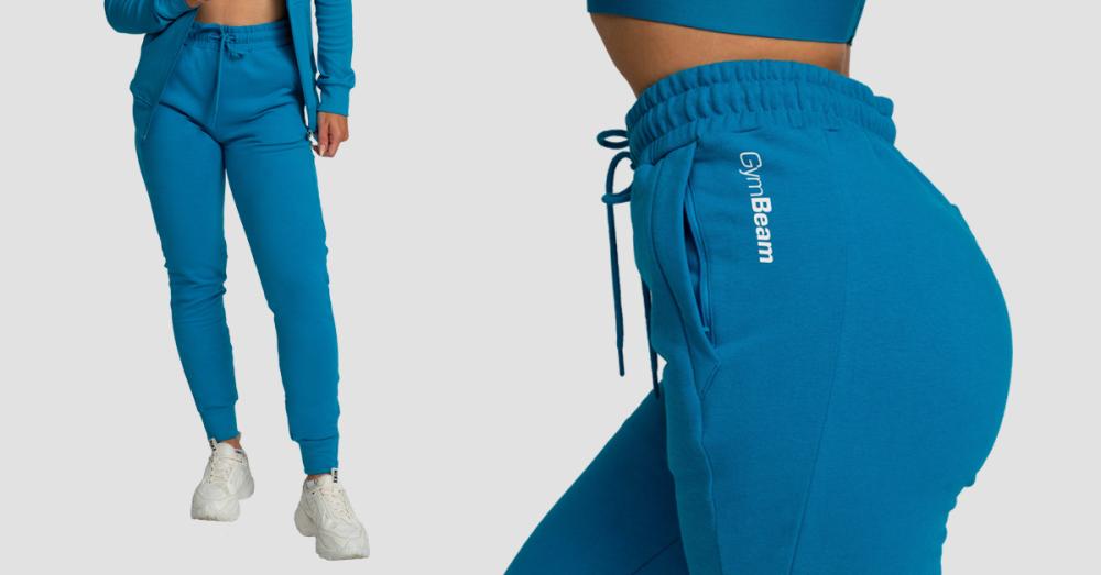 Pantaloni della Tuta da Donna Limitless Aquamarine - GymBeam