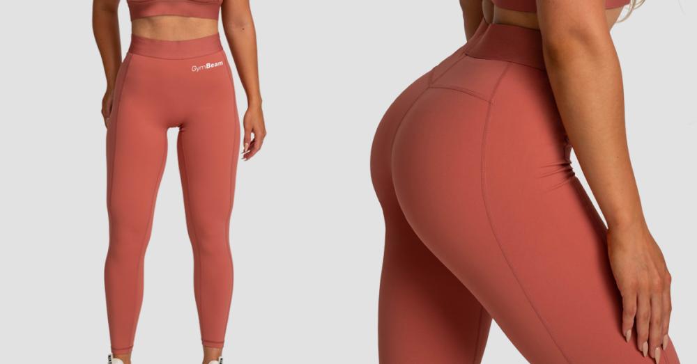 Leggings da Donna Limitless Cinnamon - GymBeam
