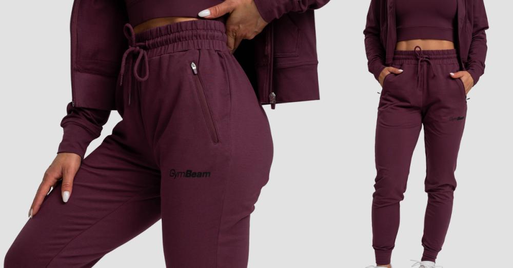 Joggers TRN Donna Eggplant - GymBeam