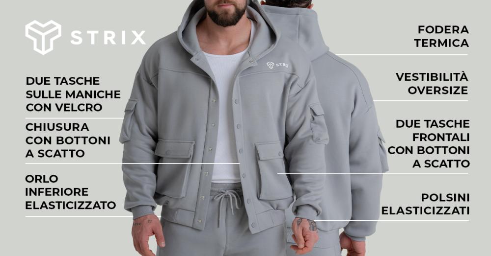 ZOA Relaxed Jacket Black - STRIX