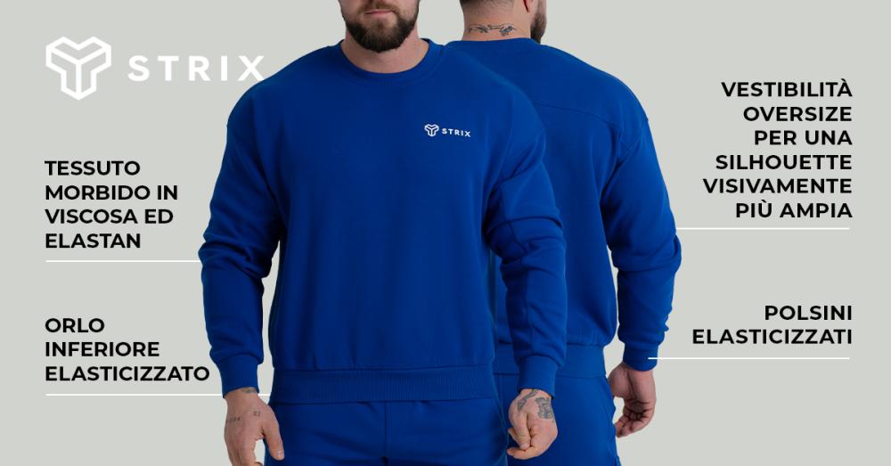 ZOA Relaxed Sweatshirt Black - STRIX