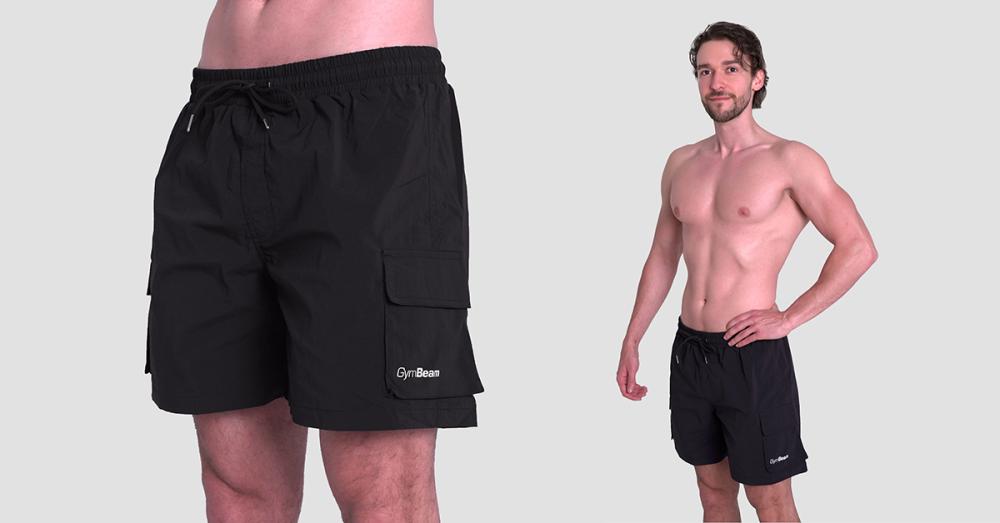 Pantaloncini da bagno Cargo da uomo - GymBeam