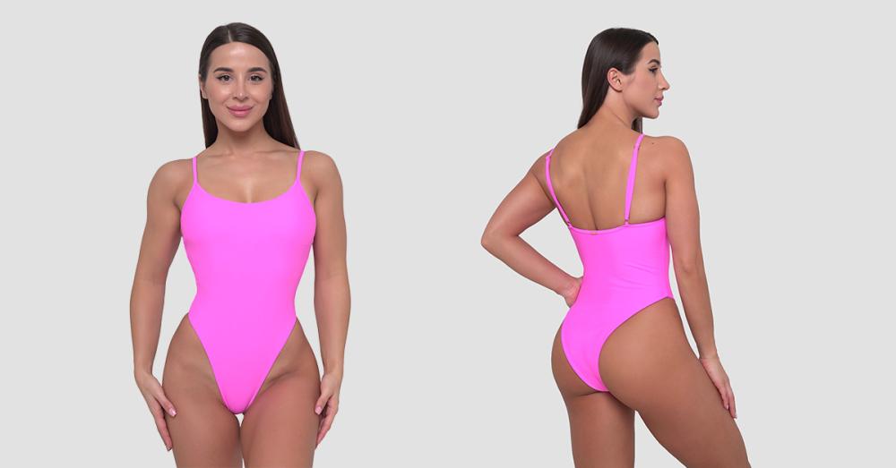 Costume da bagno intero ARUBA Pink - GymBeam