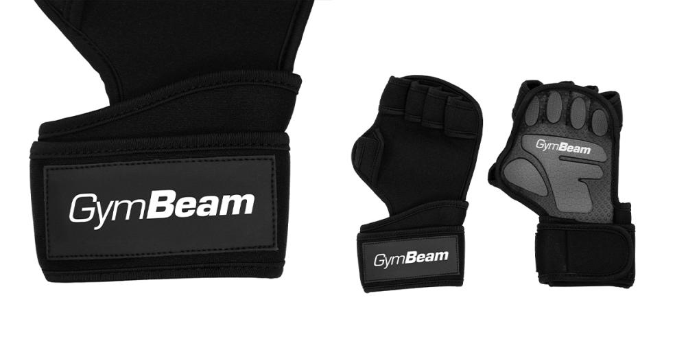 Guanti Fitness Heavy Grip Nero - GymBeam