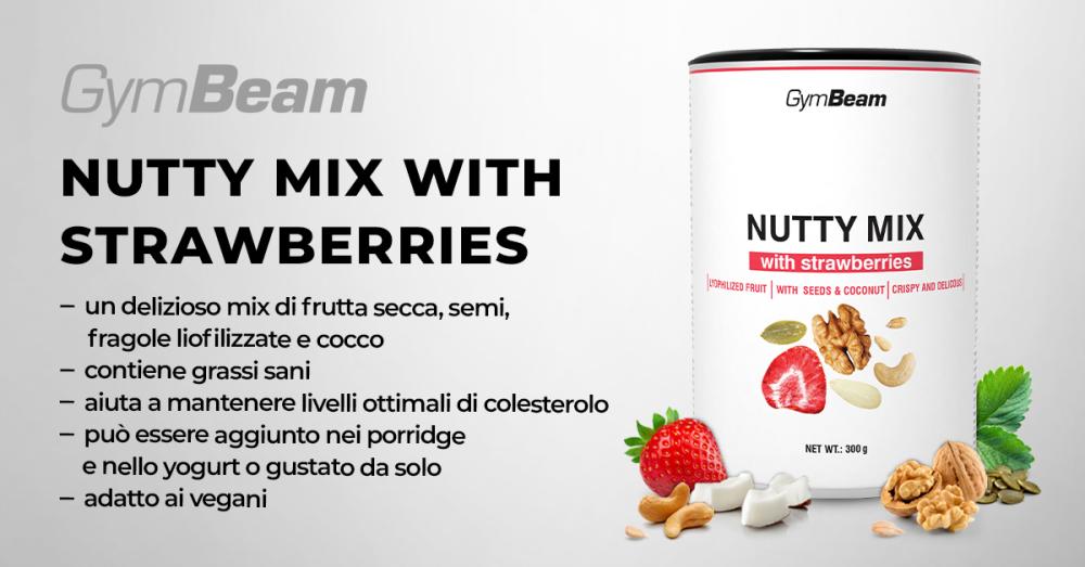 Mix di Frutta a Guscio e Fragole - GymBeam