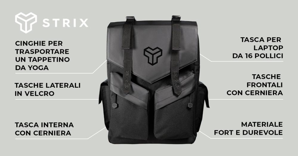 Zaino Stellar Black - STRIX