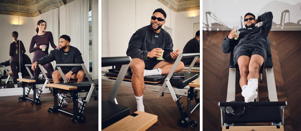 Felpa Aura Jumper Washed Black - GymBeam